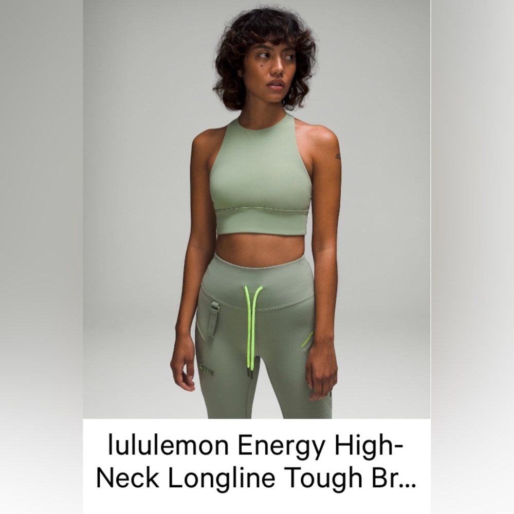 lululemon Energy High-Neck
Longline Tough Bra *Medium Support*